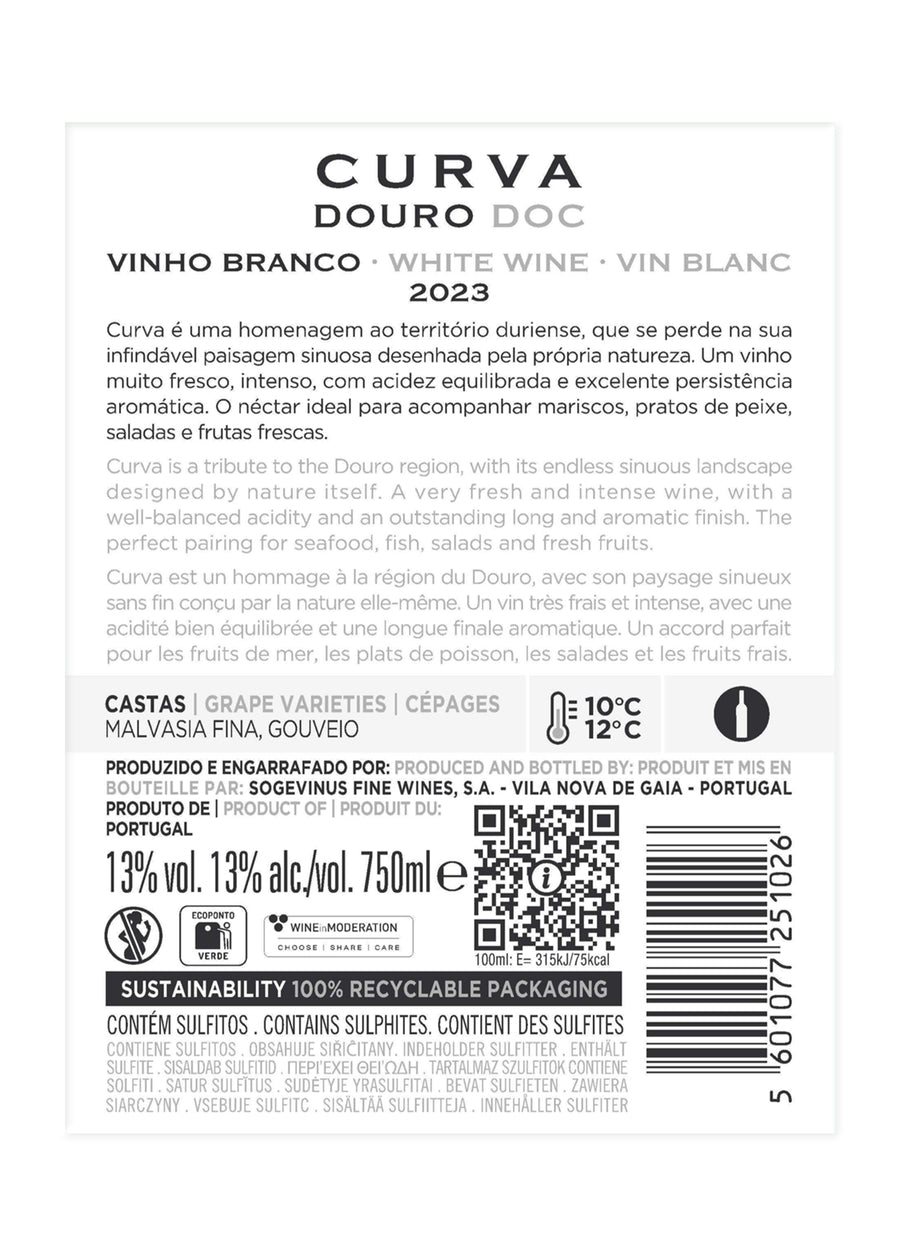 VINHO DOURO CURVA BRANCO 2023