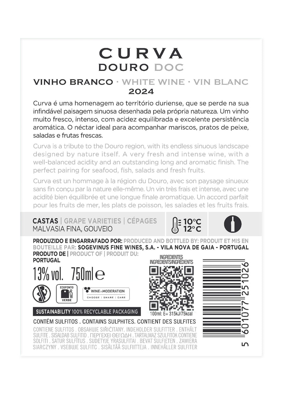 VINHO DOURO CURVA BRANCO 2024