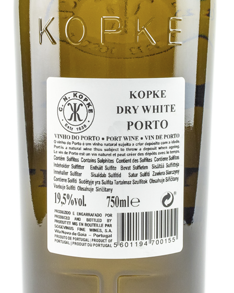 VINHO DO PORTO - KOPKE WHITE & DRY